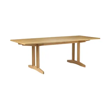 C64 Shaker dining table 90x220 cm - Oak solid oiled - FDB Møbler