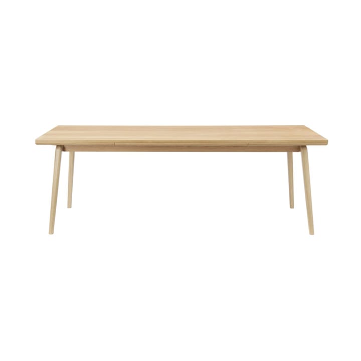 C65 Åstrup dining table 100x220 cm - Oak nature lacquered-oak veneer - FDB Møbler
