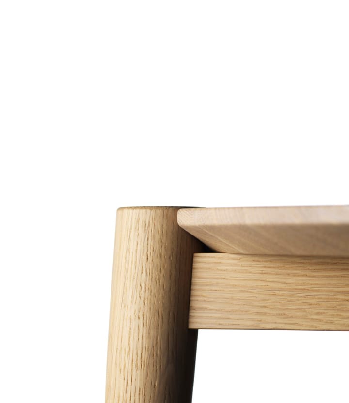 D102 Søs coffee table �Ø55 cm - Oak nature lacquered - FDB Møbler