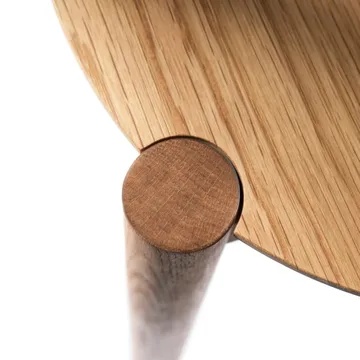 D102 Søs coffee table Ø85 cm - Oak solid oiled - FDB Møbler