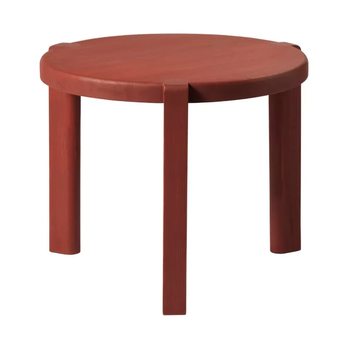 D108 Ragnesminde coffee table Ø48 cm, Carmine red FDB Møbler