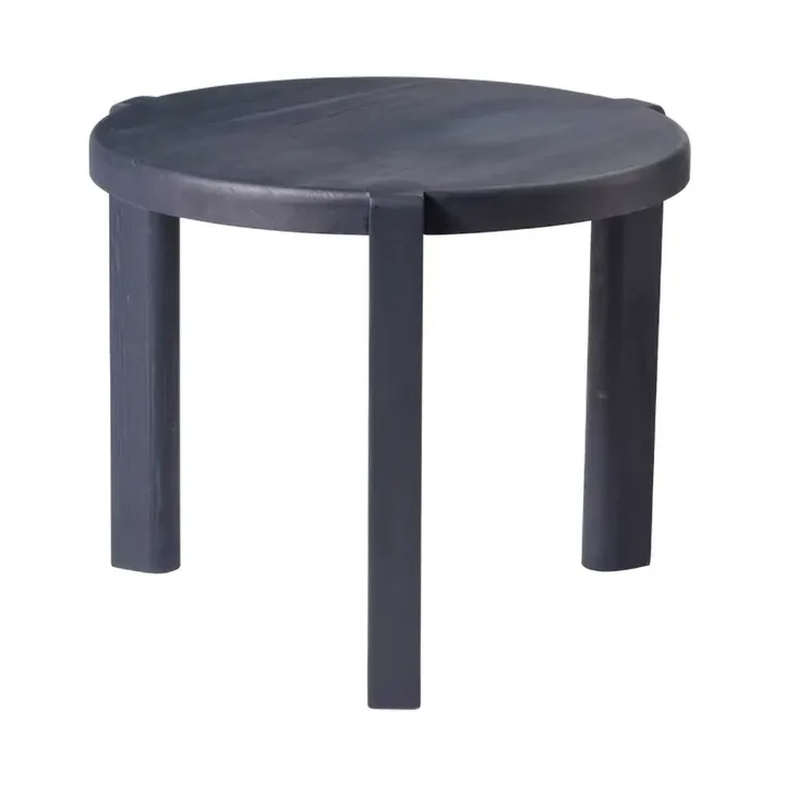 D108 Ragnesminde coffee table Ø48 cm - Midnight blue - FDB Møbler