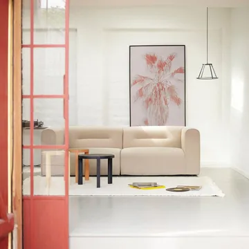 D108 Ragnesminde coffee table Ø48 cm - Midnight blue - FDB Møbler