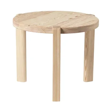D108 Ragnesminde coffee table Ø48 cm - Pine untreated - FDB Møbler