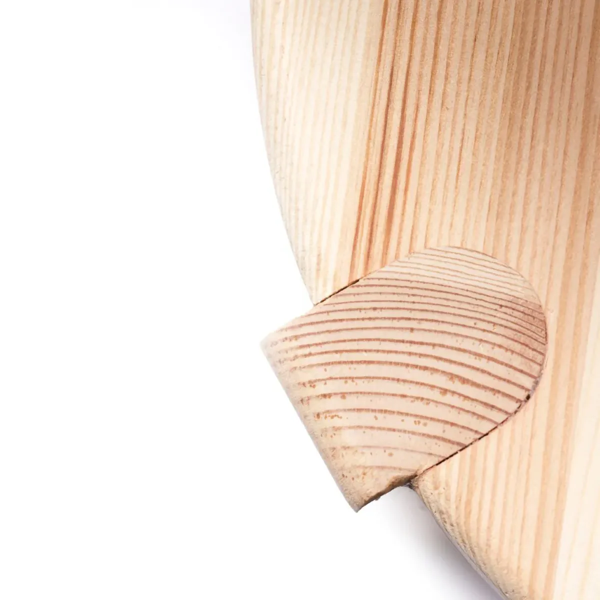 D108 Ragnesminde coffee table Ø48 cm, Pine untreated FDB Møbler