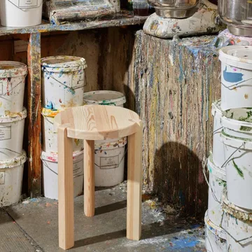 D108 Ragnesminde side table Ø35 cm
 - Nature - FDB Møbler