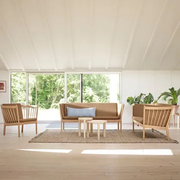 D108 Ragnesminde side table Ø35 cm
 - Nature - FDB Møbler