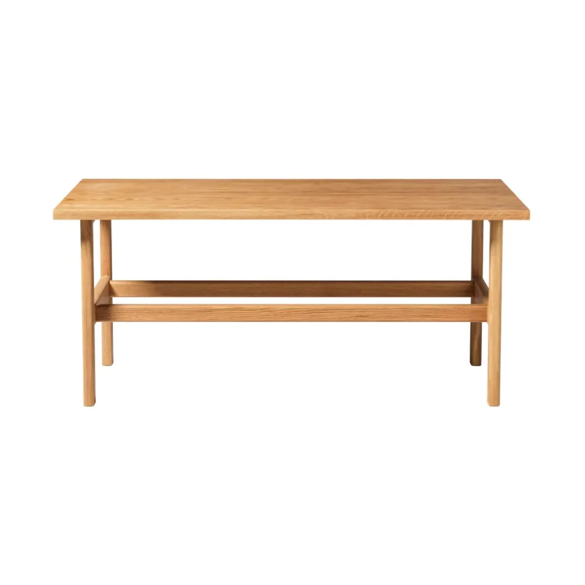 D33 coffee table 60x120 cm, Oak solid oiled FDB Møbler