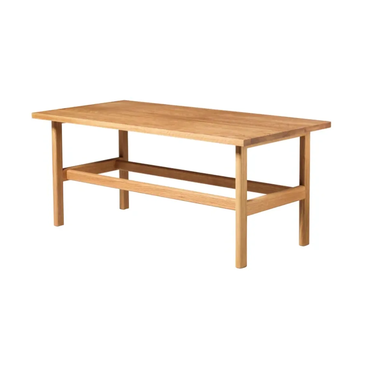 D33 coffee table 60x120 cm, Oak solid oiled FDB Møbler