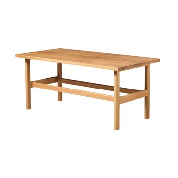 D33 coffee table 60x120 cm - Oak solid oiled - FDB Møbler