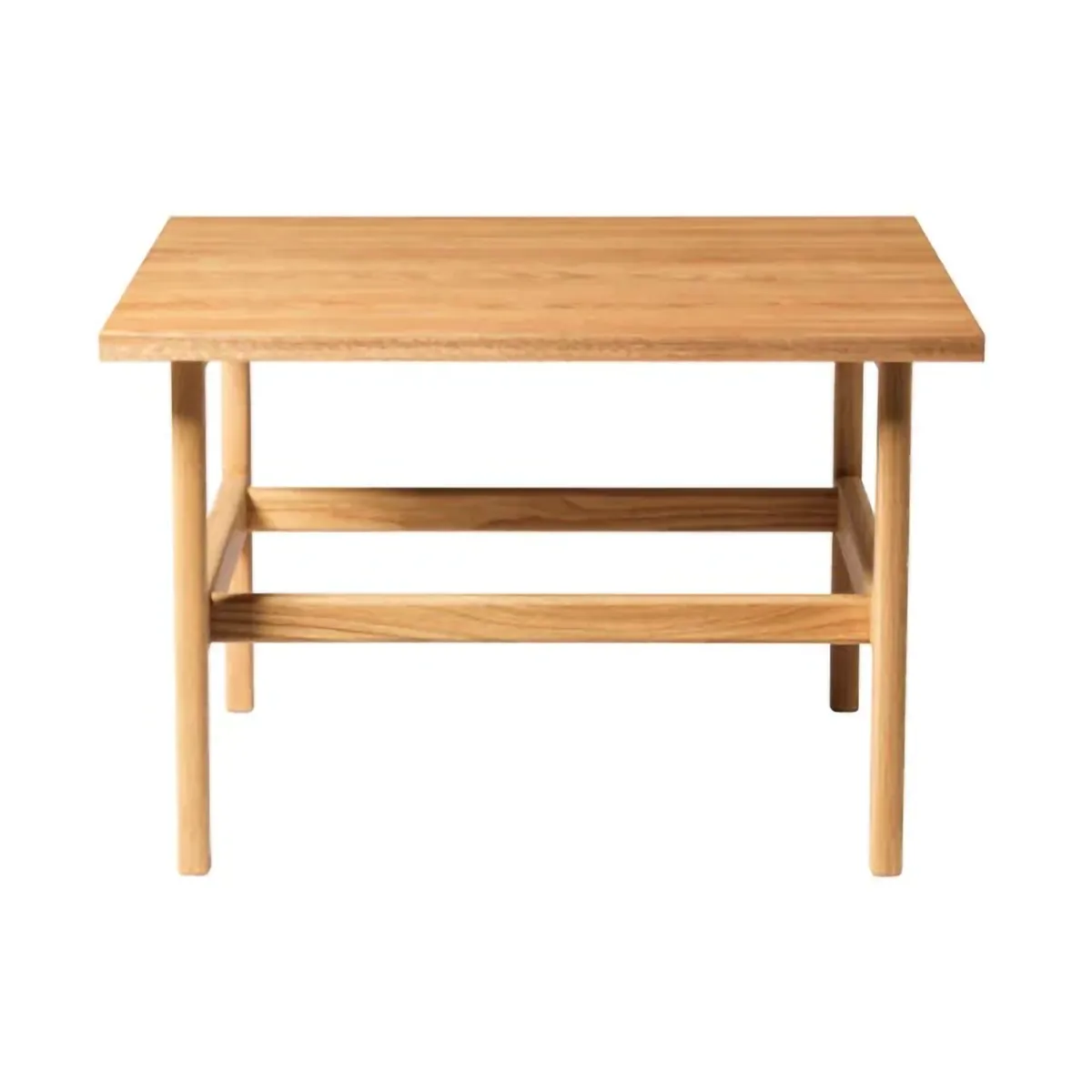 D33 coffee table 80x80 cm, Oak solid oiled FDB Møbler