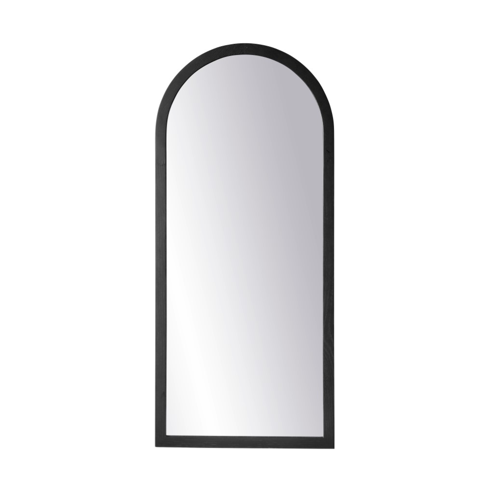 FDB Mobler I2 Mosso wall mirror Oak black painted 40x90 cm