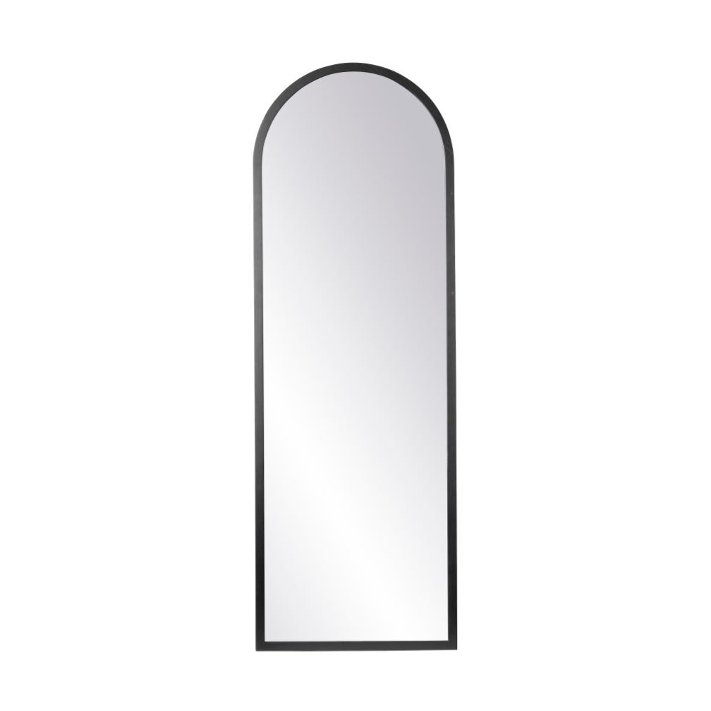 FDB Mobler I2 Mosso wall mirror Oak black painted 55x160 cm