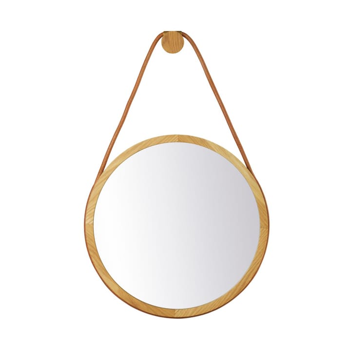 I3 Mossø wall mirror - Oak nature lacquered Ø40 cm - FDB Møbler