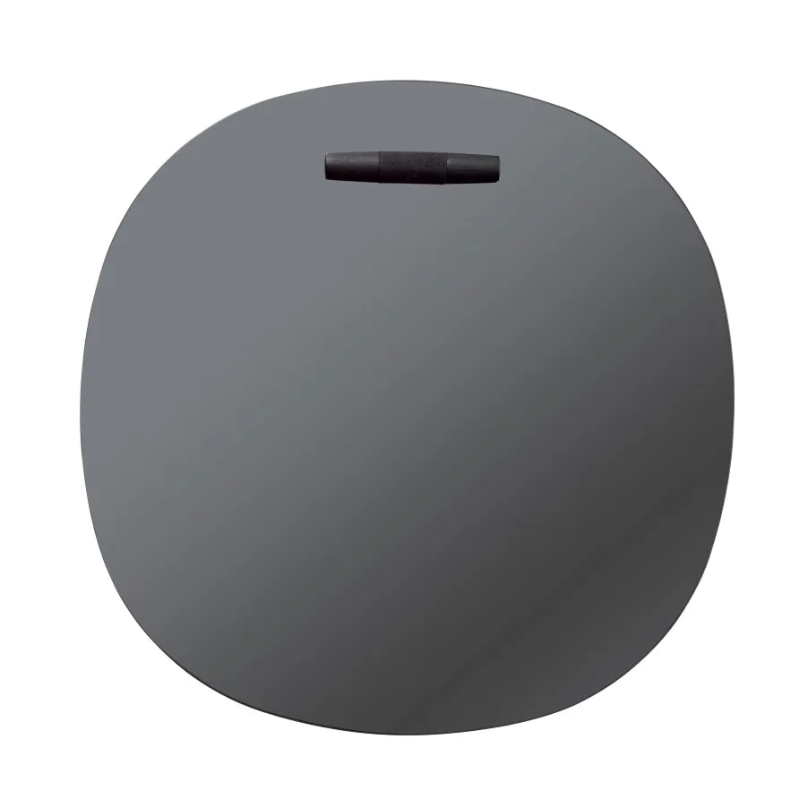 FDB Mobler I4 Birkso wall mirror Oak black painted toned o70 cm