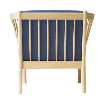 J146 armchair - Oak lacquered-dark blue - FDB Møbler