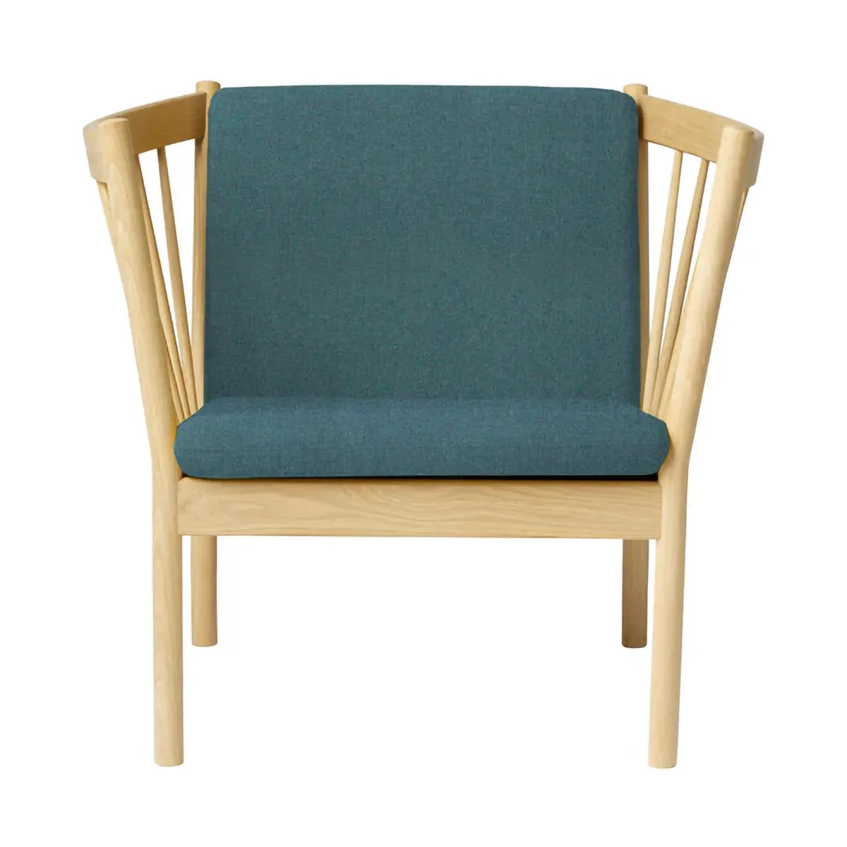 J146 armchair, Oak lacquered-green FDB Møbler