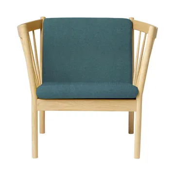 J146 armchair - Oak lacquered-green - FDB Møbler