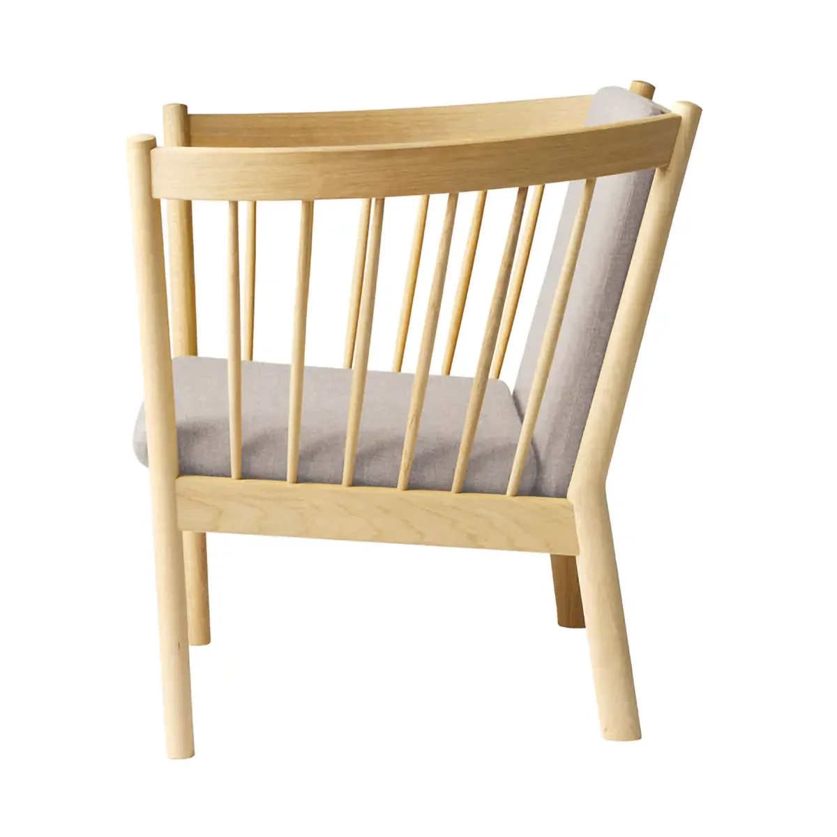 J146 armchair, Oak lacquered-light grey FDB Møbler