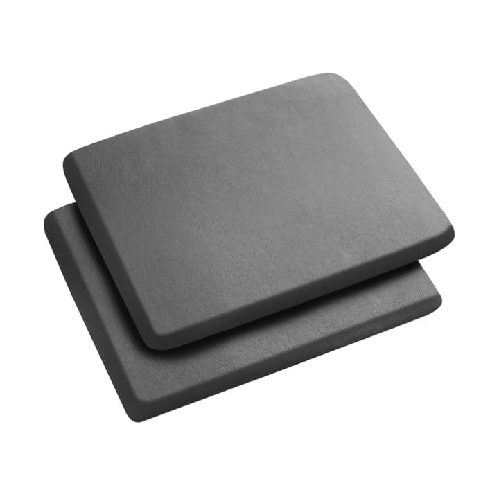 J146 seat cushion - Black leather - FDB Møbler