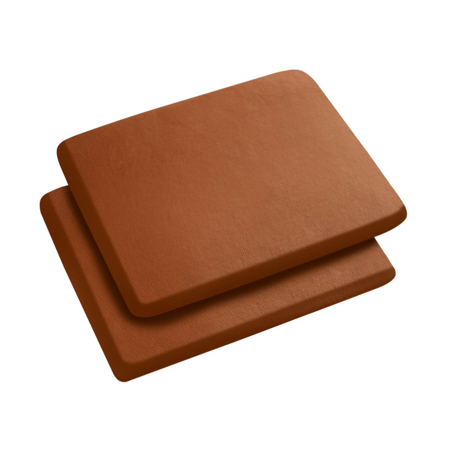 FDB Møbler J146 seat cushion Cognac leather | Scandinavian Design | Seat cushions & pads | Brown