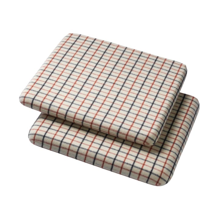 J146 seat cushion - Red diced - FDB Møbler