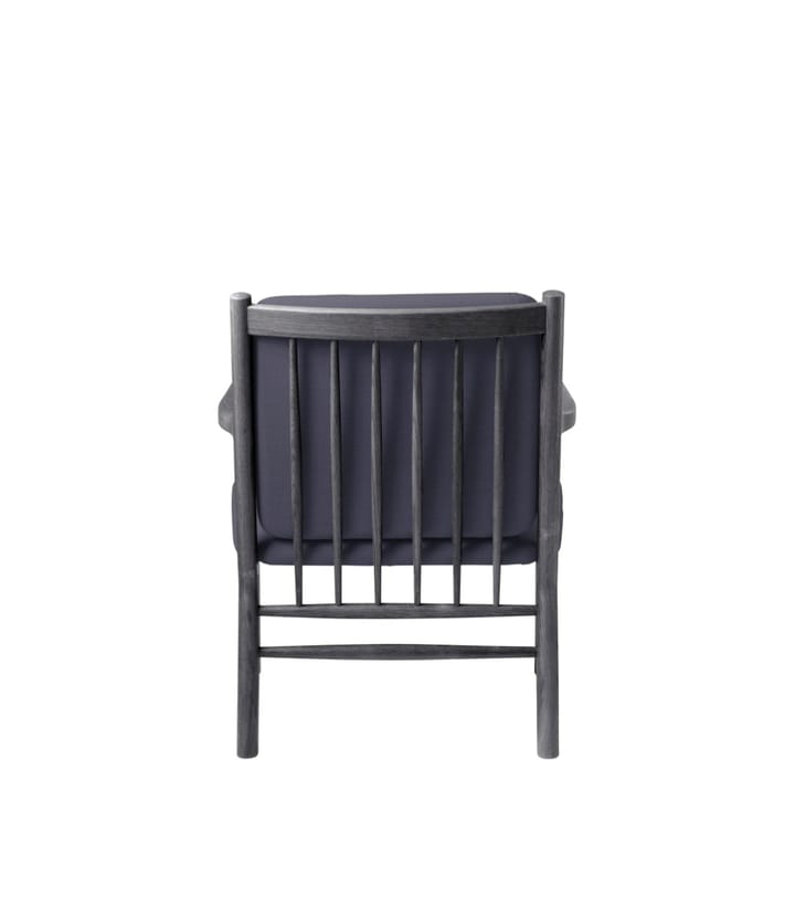 J147 armchair, Oak black painted-dark blue FDB Møbler