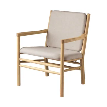 J147 armchair - Oak lacquered-beige - FDB Møbler