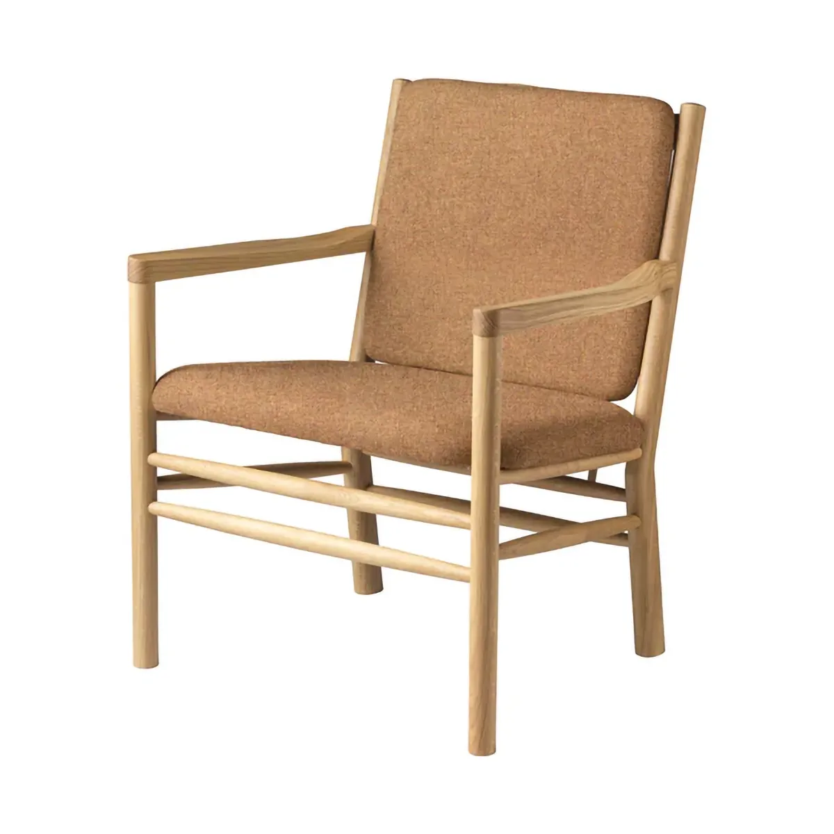 J147 armchair, Oak lacquered-brown FDB Møbler