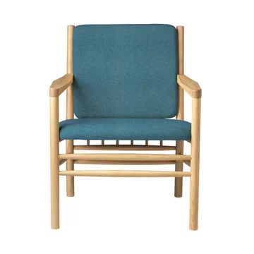 J147 armchair - Oak lacquered-green - FDB Møbler