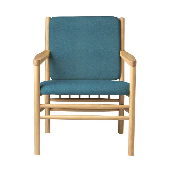 J147 armchair - Oak lacquered-green - FDB Møbler