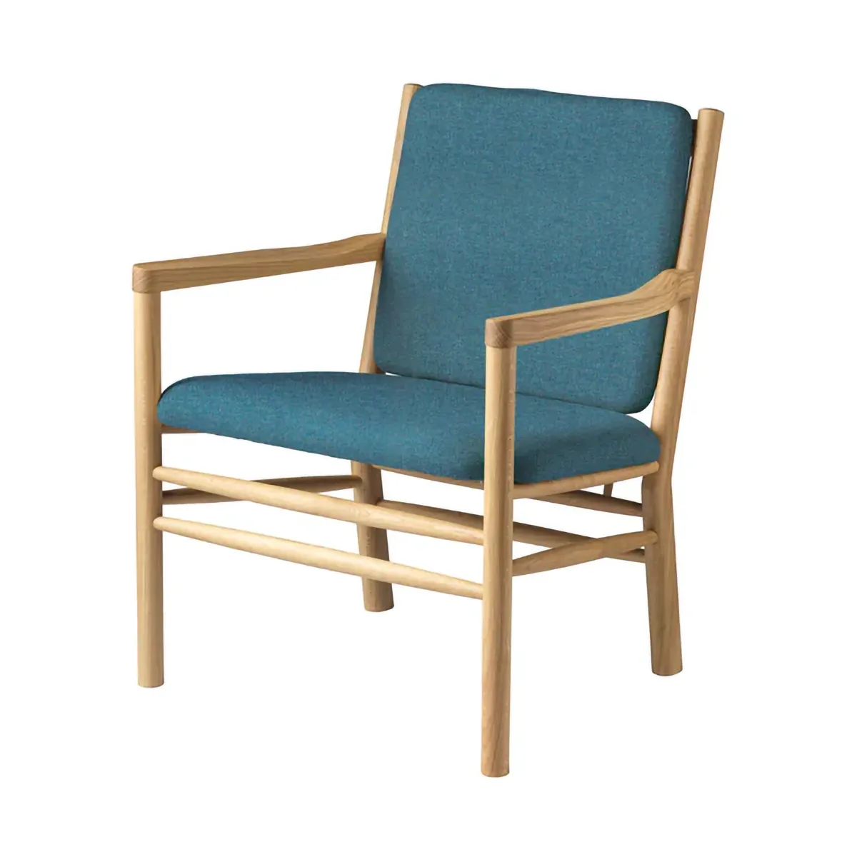J147 armchair, Oak lacquered-green FDB Møbler