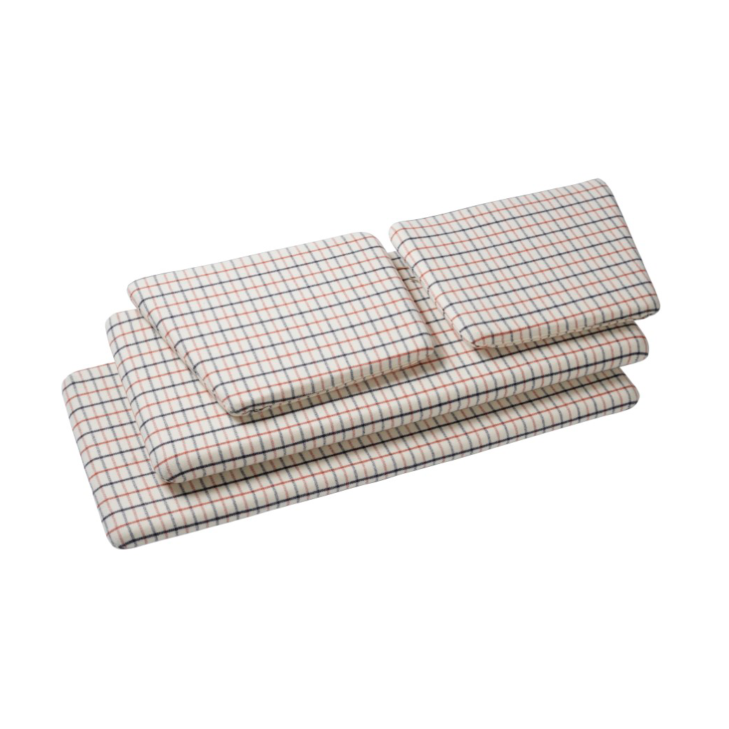 FDB Mobler J148 seat cushion Red diced | Scandinavian Design | Seat cushions & pads | Red