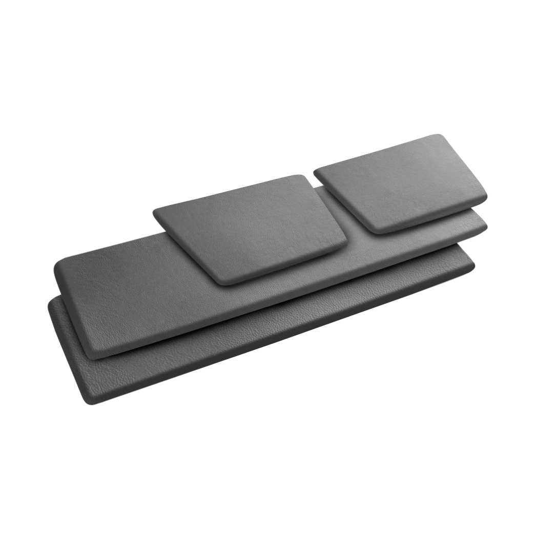 FDB Mobler J149 seat cushion Black leather | Scandinavian Design | Seat cushions & pads | Black