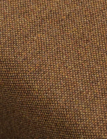 J149 sofa - Fabric brown-lacquered oak, 3-seater - FDB Møbler