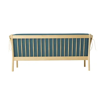 J149 sofa - Fabric green-lacquered oak, 3-seater - FDB Møbler