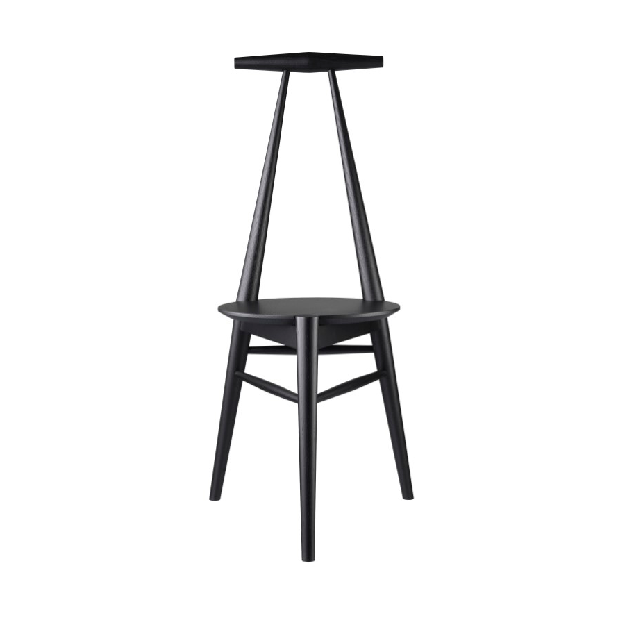 FDB Mobler J157 Anker chair Oak black lacquered | Scandinavian Design | Chairs | Black