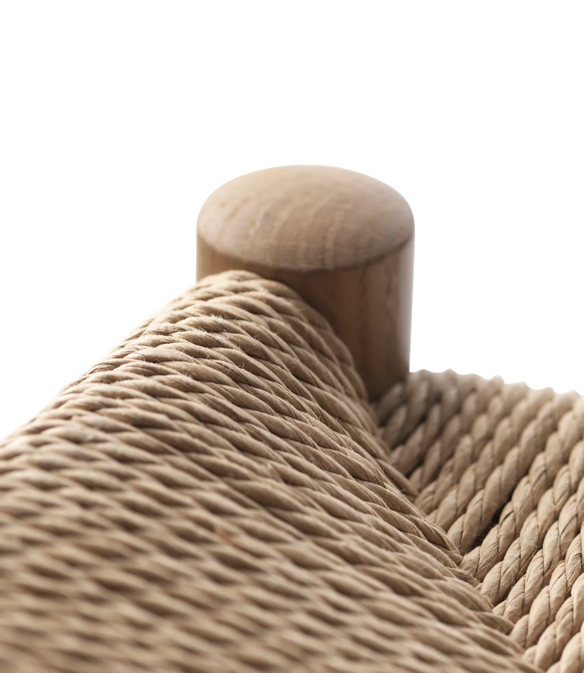 J164C Counter Squared bar stool, Oak nature lacquered FDB Møbler