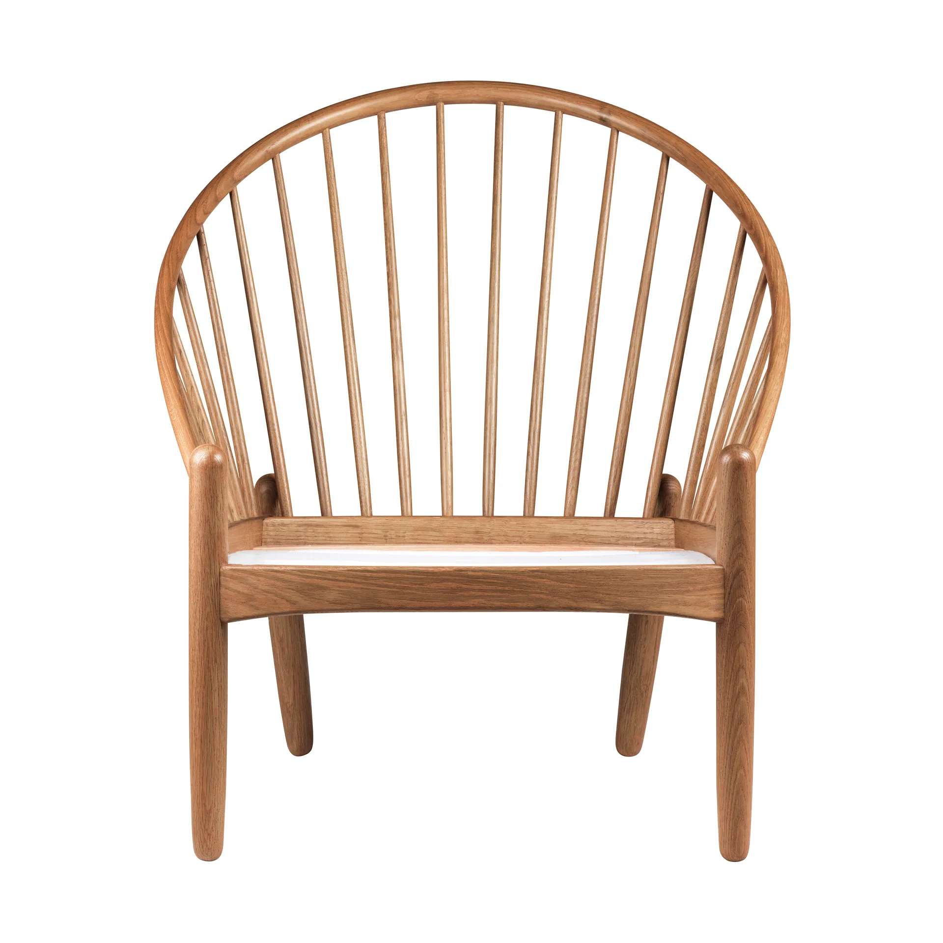 J166 Jørna chair frame, Smoked oak oiled FDB Møbler