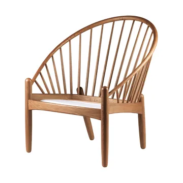 J166 Jørna chair frame - Smoked oak oiled - FDB Møbler