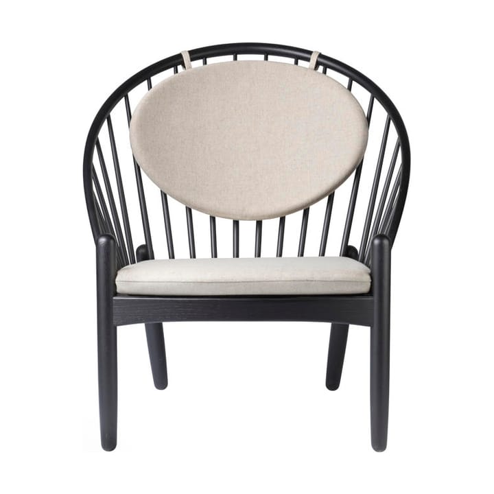 J166 Jørna chair - Oak black painted-beige - FDB Møbler