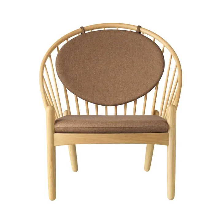 J166 Jørna chair - Oak lacquered-brown - FDB Møbler