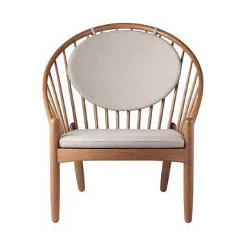 J166 Jørna chair - Smoked oak-beige - FDB Møbler