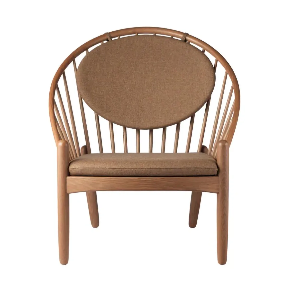 J166 Jørna chair, Smoked oak-brown FDB Møbler