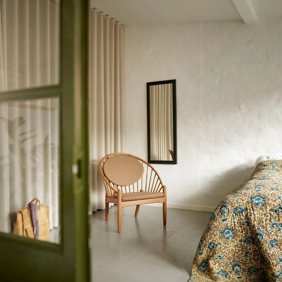 J166 Jørna chair, Smoked oak-brown FDB Møbler