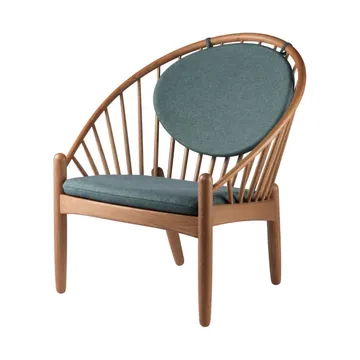 J166 Jørna chair - Smoked oak-green - FDB Møbler