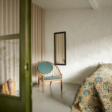 J166 Jørna chair - Smoked oak-green - FDB Møbler