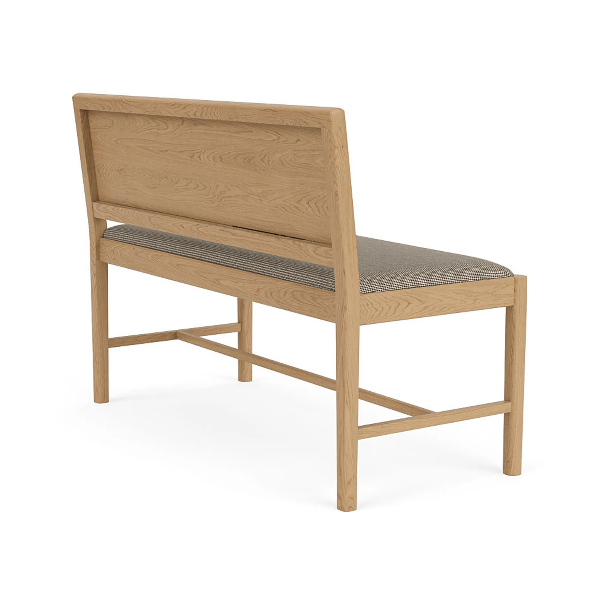 J176 Sønderborg bench, Lacquered oak-mottled FDB Møbler