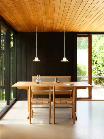 J176 Sønderborg bench - Lacquered oak-mottled - FDB Møbler