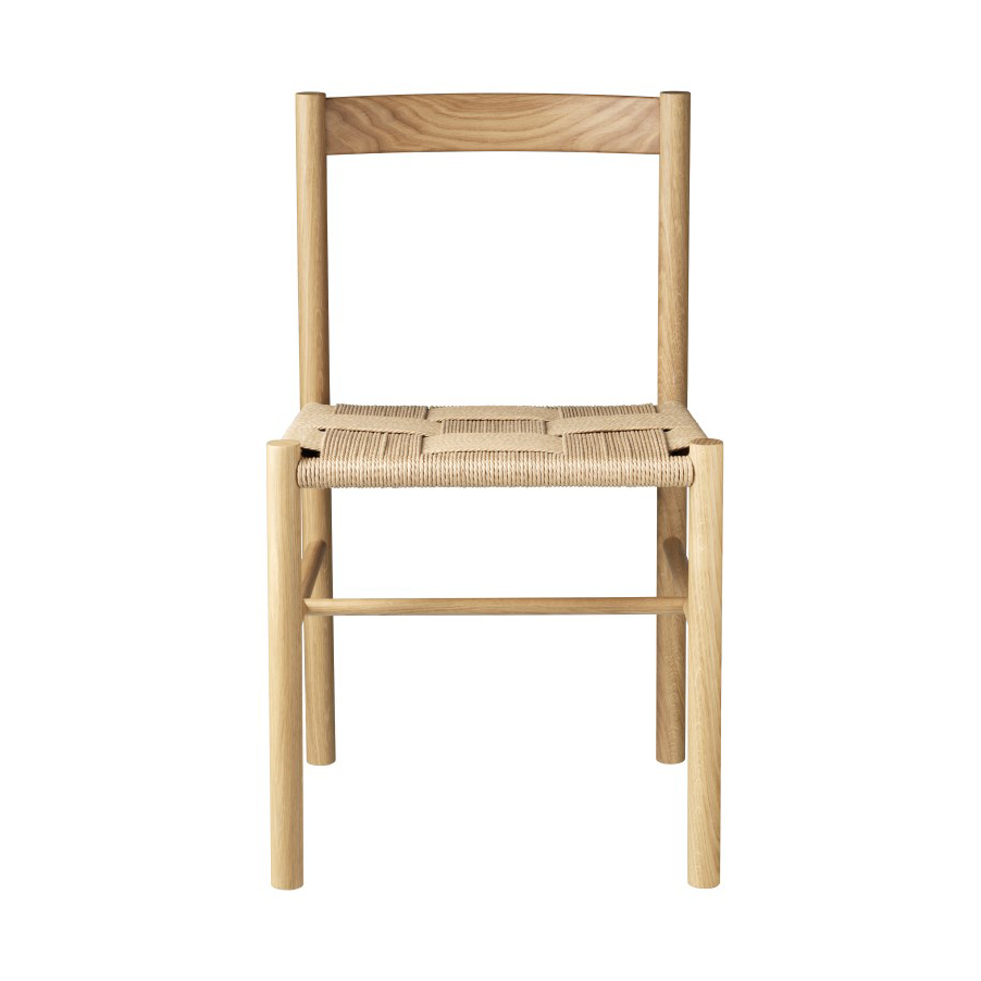 FDB Mobler J178 Lonstrup chair Oak nature lacquered-papercord nature